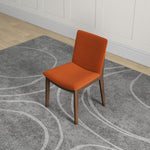 Virginia Dining Chair - Burnt Orange Velvet | MidinMod | Houston TX | Best Furniture stores in Houston