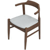 Sterling Dining Chair (Gray Fabric) | Mid in Mod | Houston TX | Best Furniture stores in Houston