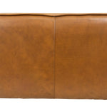 Kalila Antique Tan Leather Ottoman  | MidinMod | Houston TX | Best Furniture stores in Houston