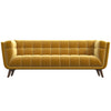Kano Large Gold Velvet Sofa | Mid in Mod | Houston TX | Best Furniture stores in Houston