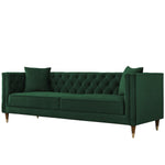 Lewis Sofa - Green Velvet Couch | MidinMod | Houston TX | Best Furniture stores in Houston