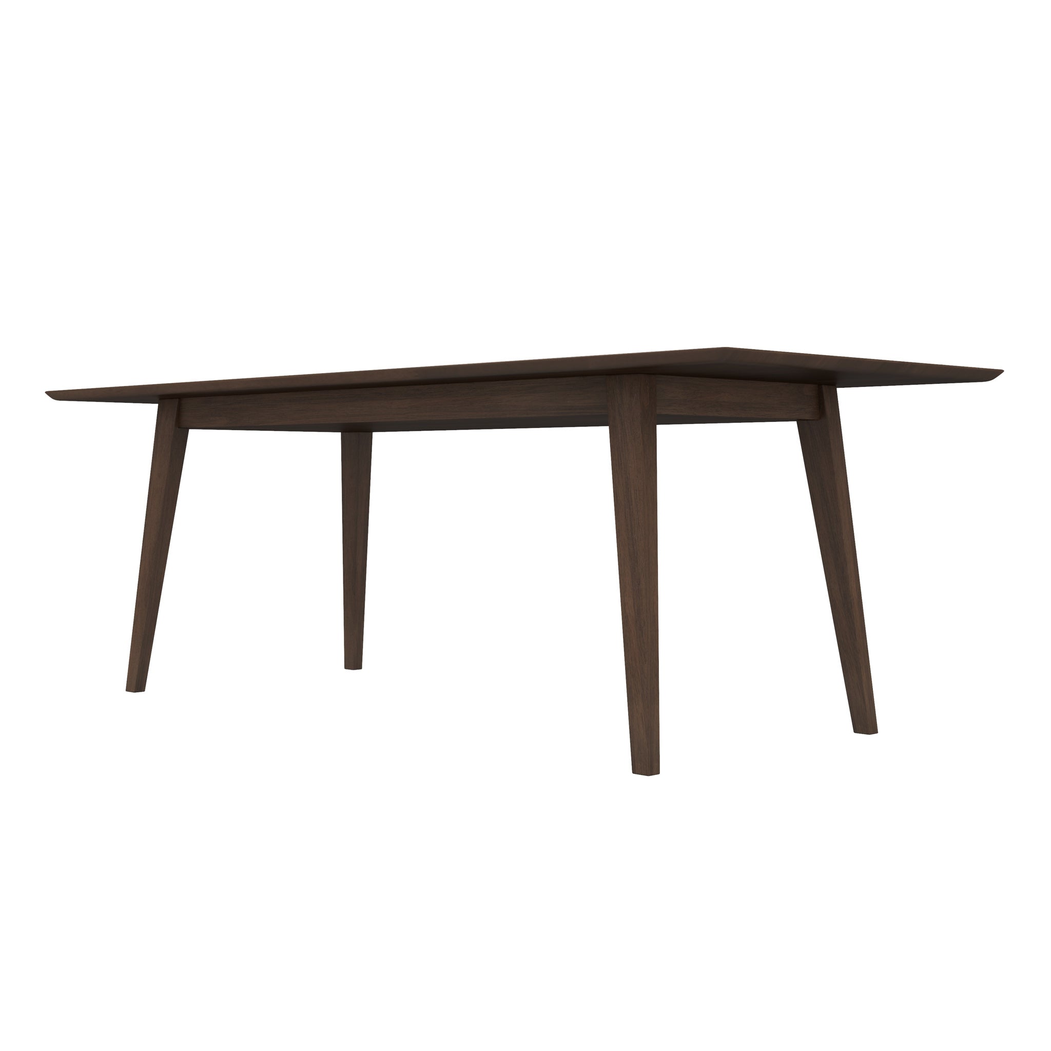 Adira Solid Wood Walnut XLarge Dining Table - MidinMod