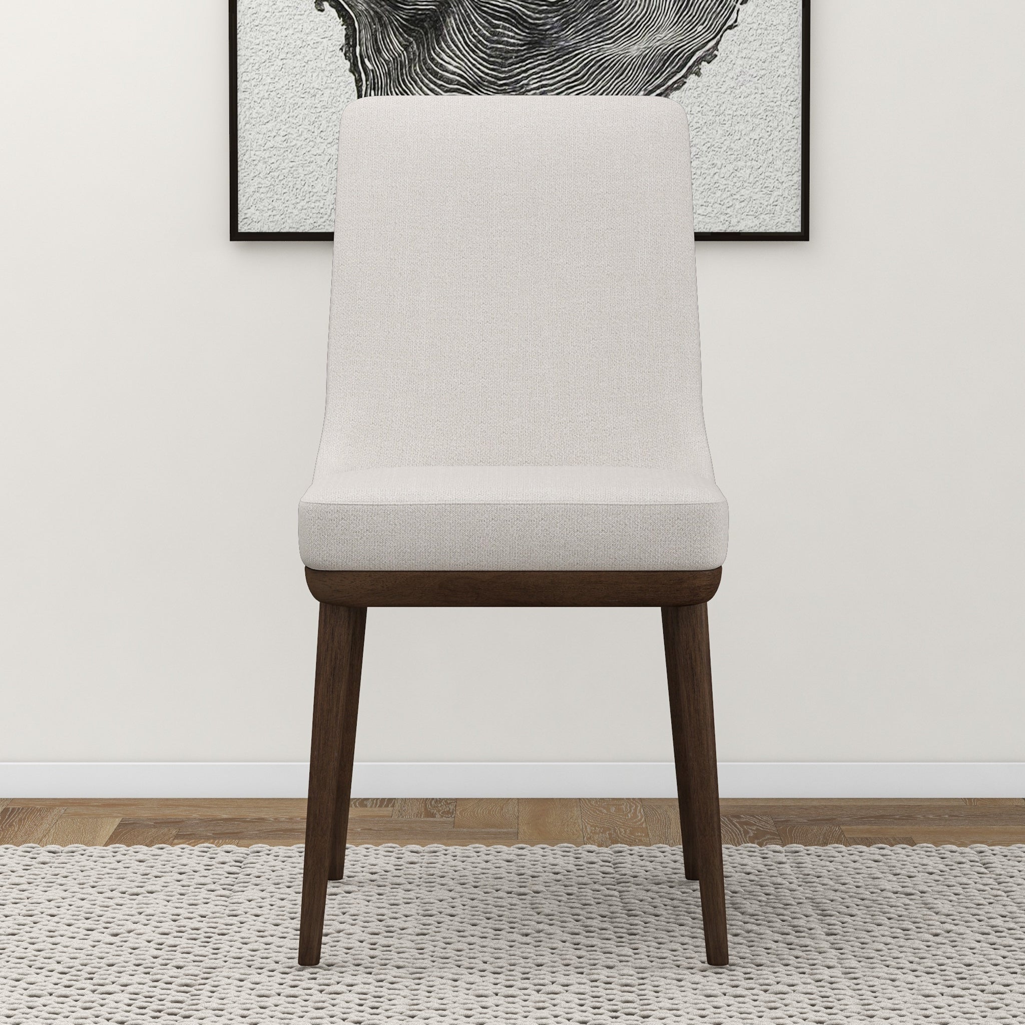 Brighton Dining Chair Beige Set of 2 - MidinMod