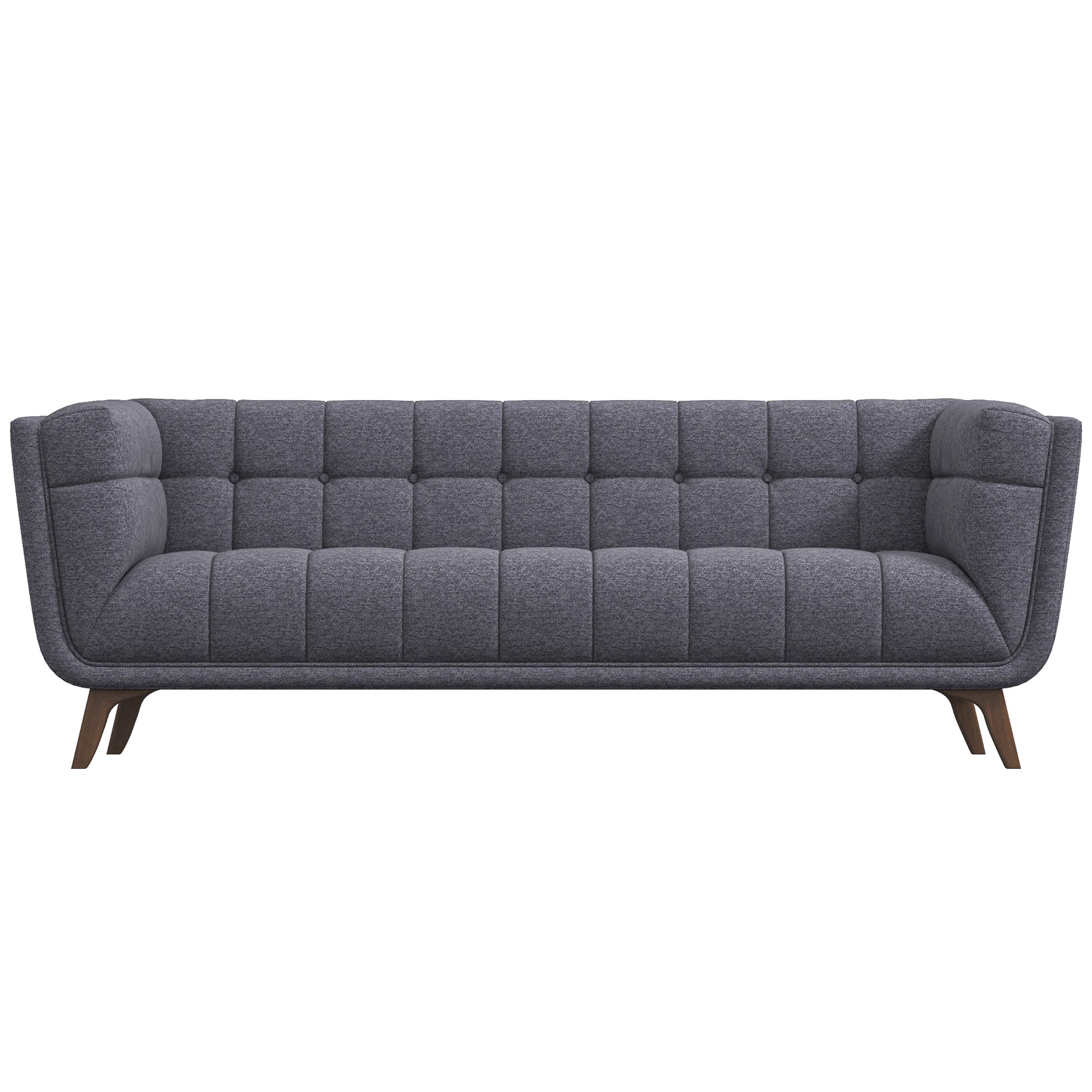 Kano Large Seaside Gray Fabric Sofa - MidinMod